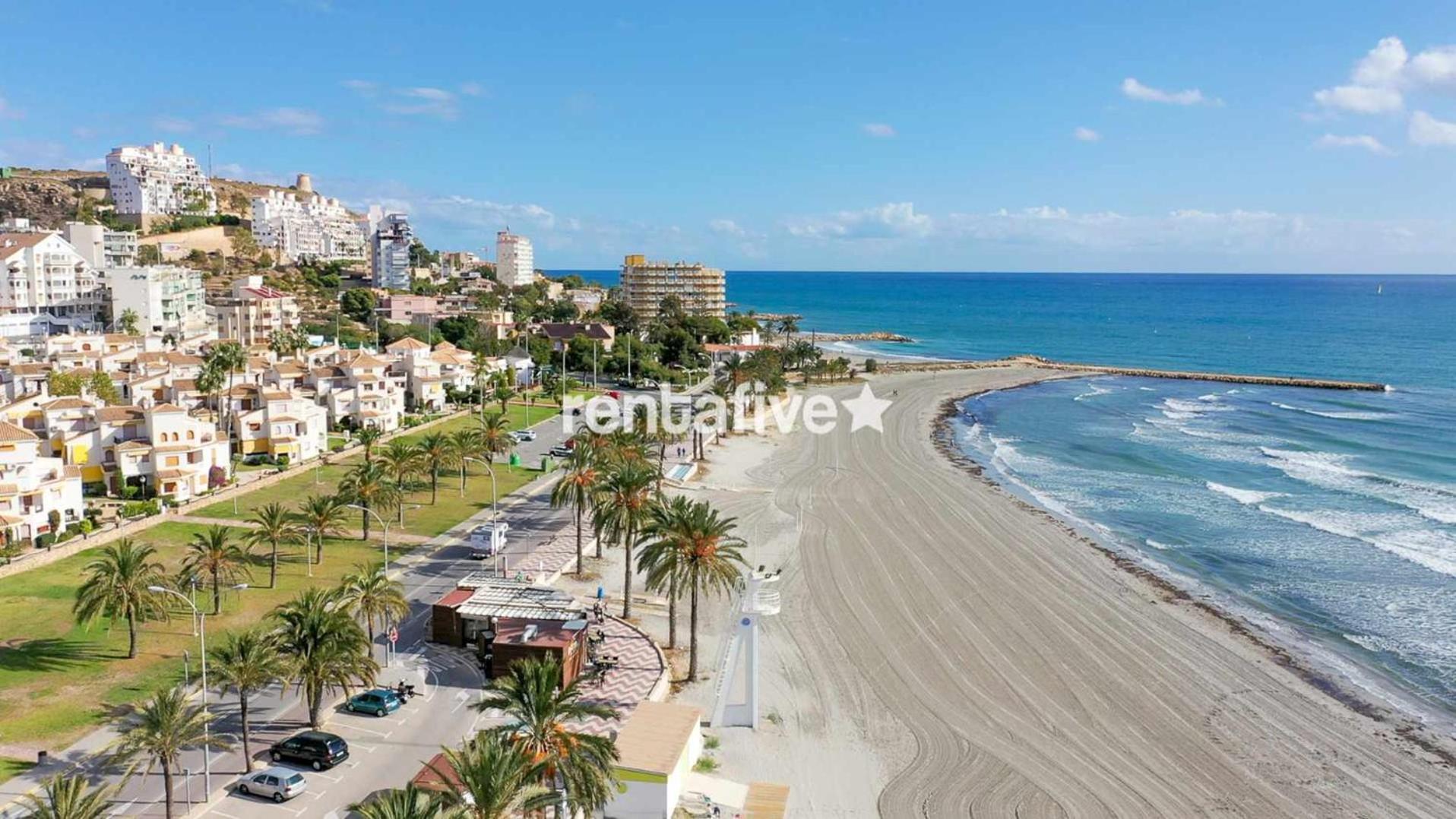 Rentafive Cerca Del Puerto 2 Min Andando Playa Apartment Santa Pola Luaran gambar