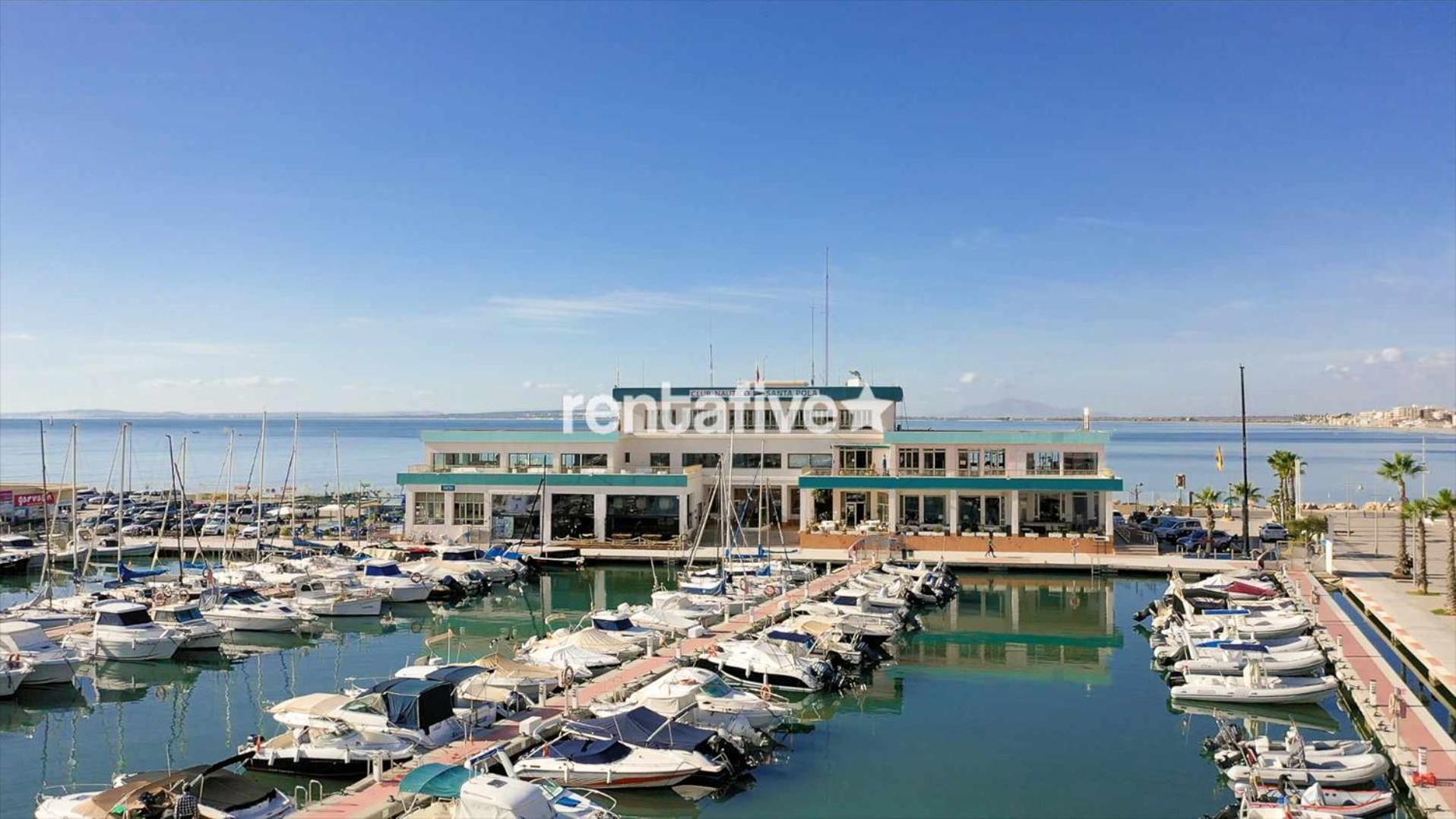 Rentafive Cerca Del Puerto 2 Min Andando Playa Apartment Santa Pola Luaran gambar