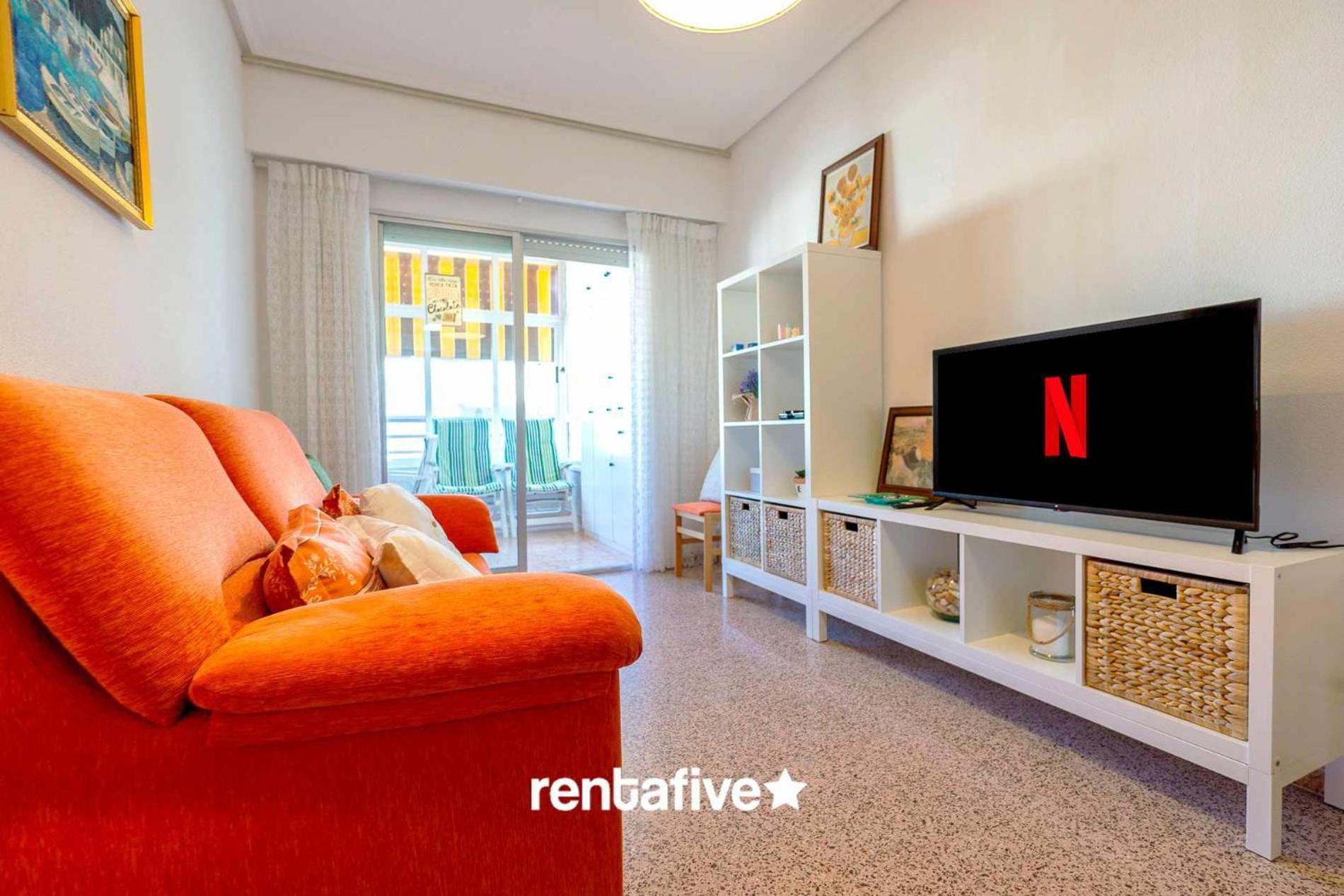 Rentafive Cerca Del Puerto 2 Min Andando Playa Apartment Santa Pola Luaran gambar