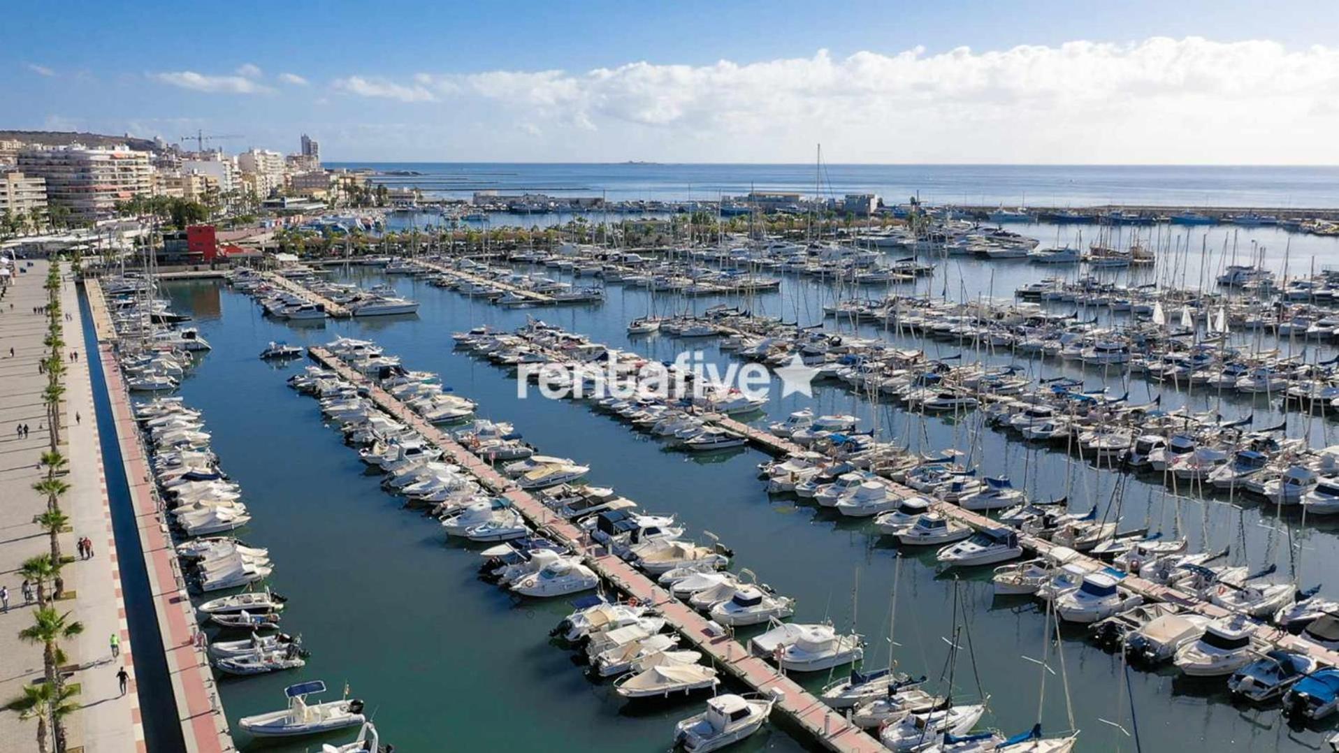 Rentafive Cerca Del Puerto 2 Min Andando Playa Apartment Santa Pola Luaran gambar